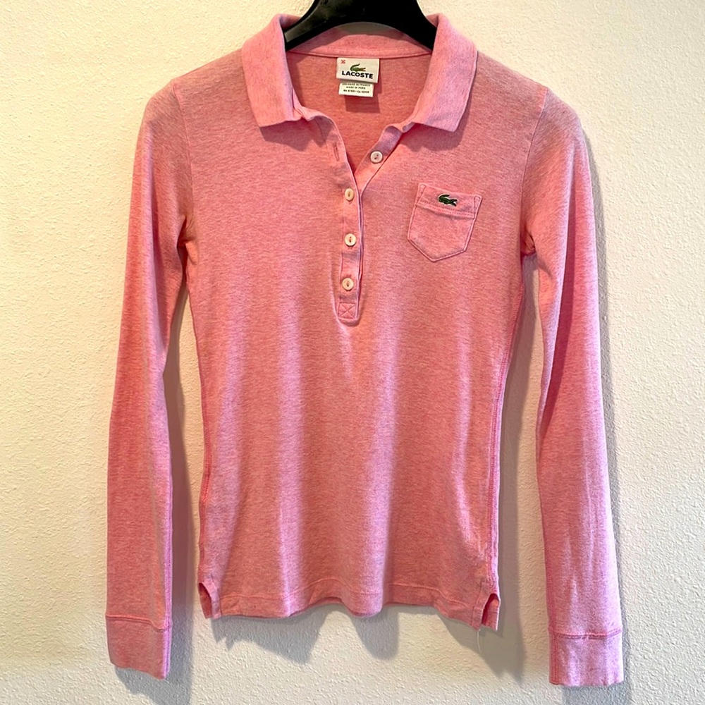 😍3 for 15😍 Lacoste Long Sleeve Polo